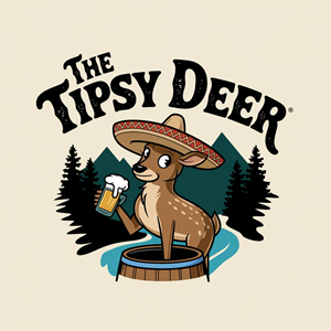 Design de Logo par Olivia Marie Smith pour The Tipsy Deer | Design : #34395907