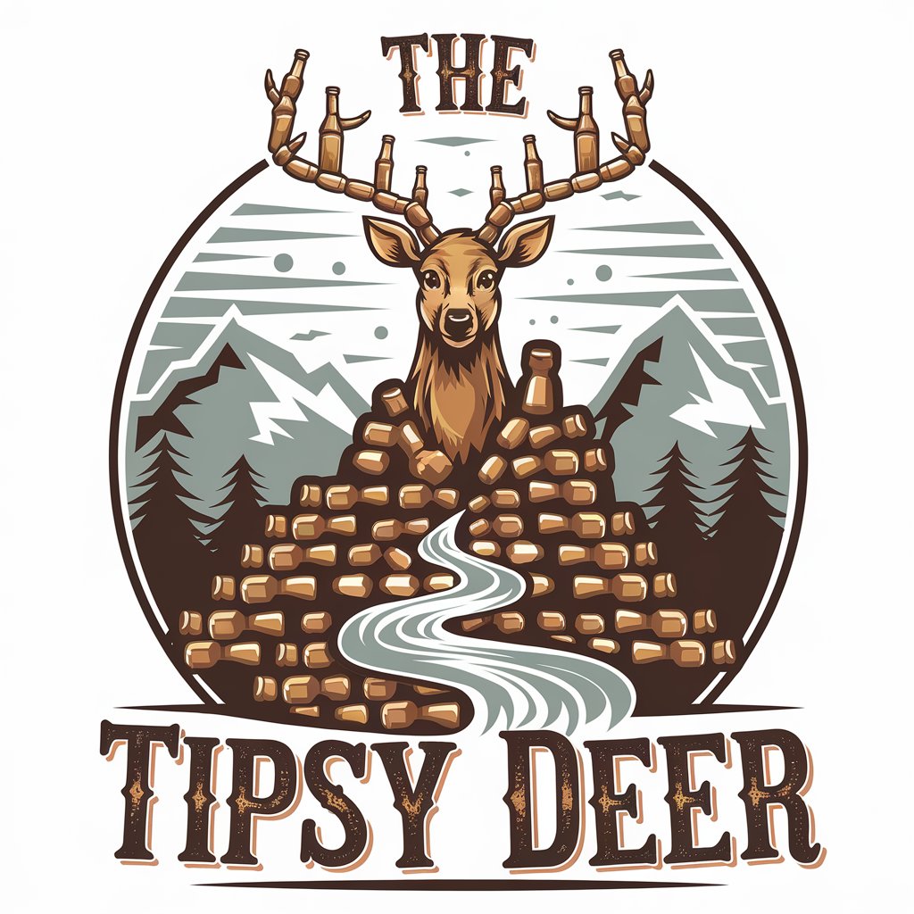 Design de Logo par Olivia Marie Smith pour The Tipsy Deer | Design #34395911