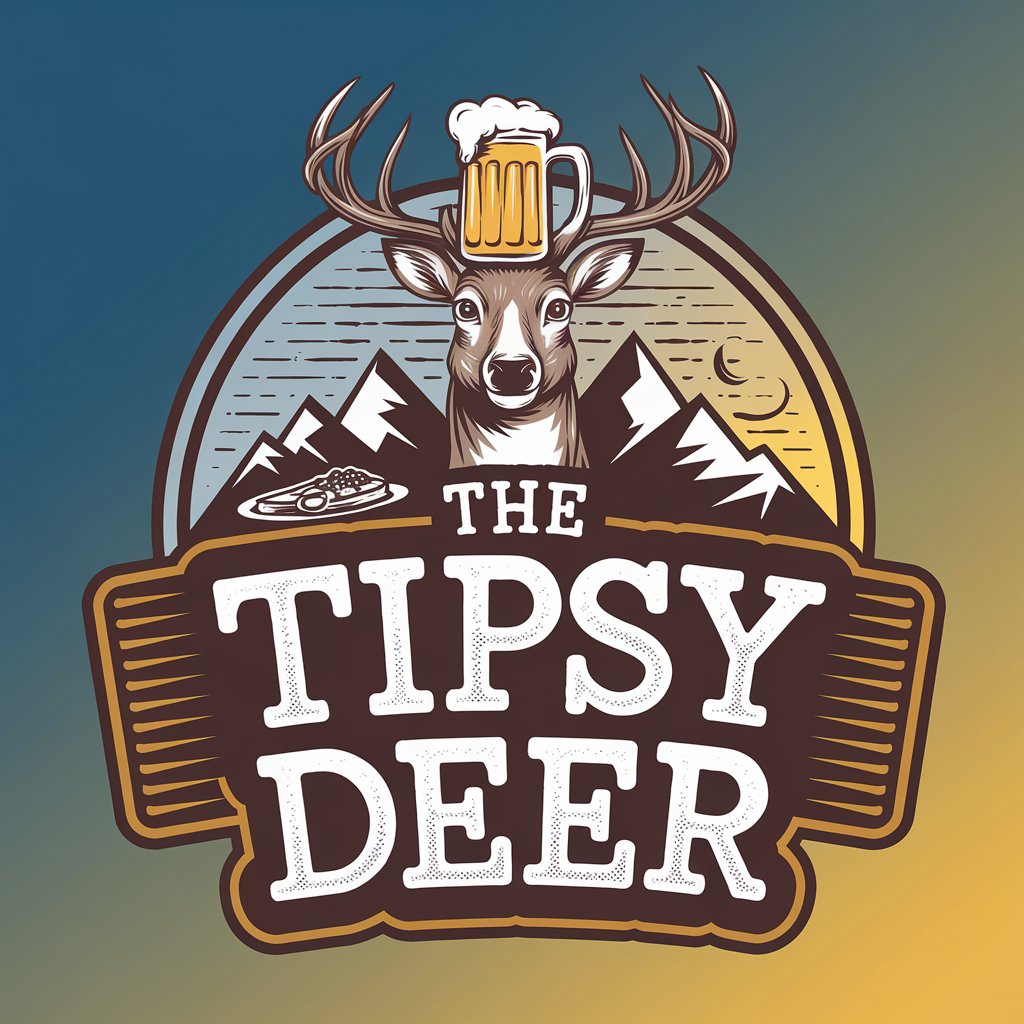 Design de Logo par Olivia Marie Smith pour The Tipsy Deer | Design #34395912