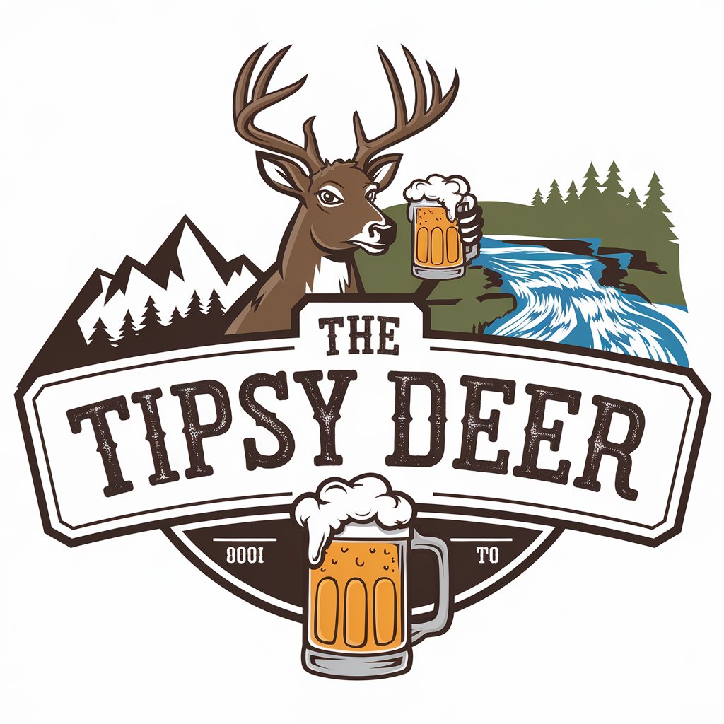 Design de Logo par Olivia Marie Smith pour The Tipsy Deer | Design #34395913