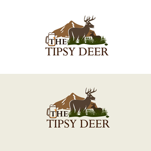 Design de Logo par Dhimant Maloo pour The Tipsy Deer | Design : #34396289