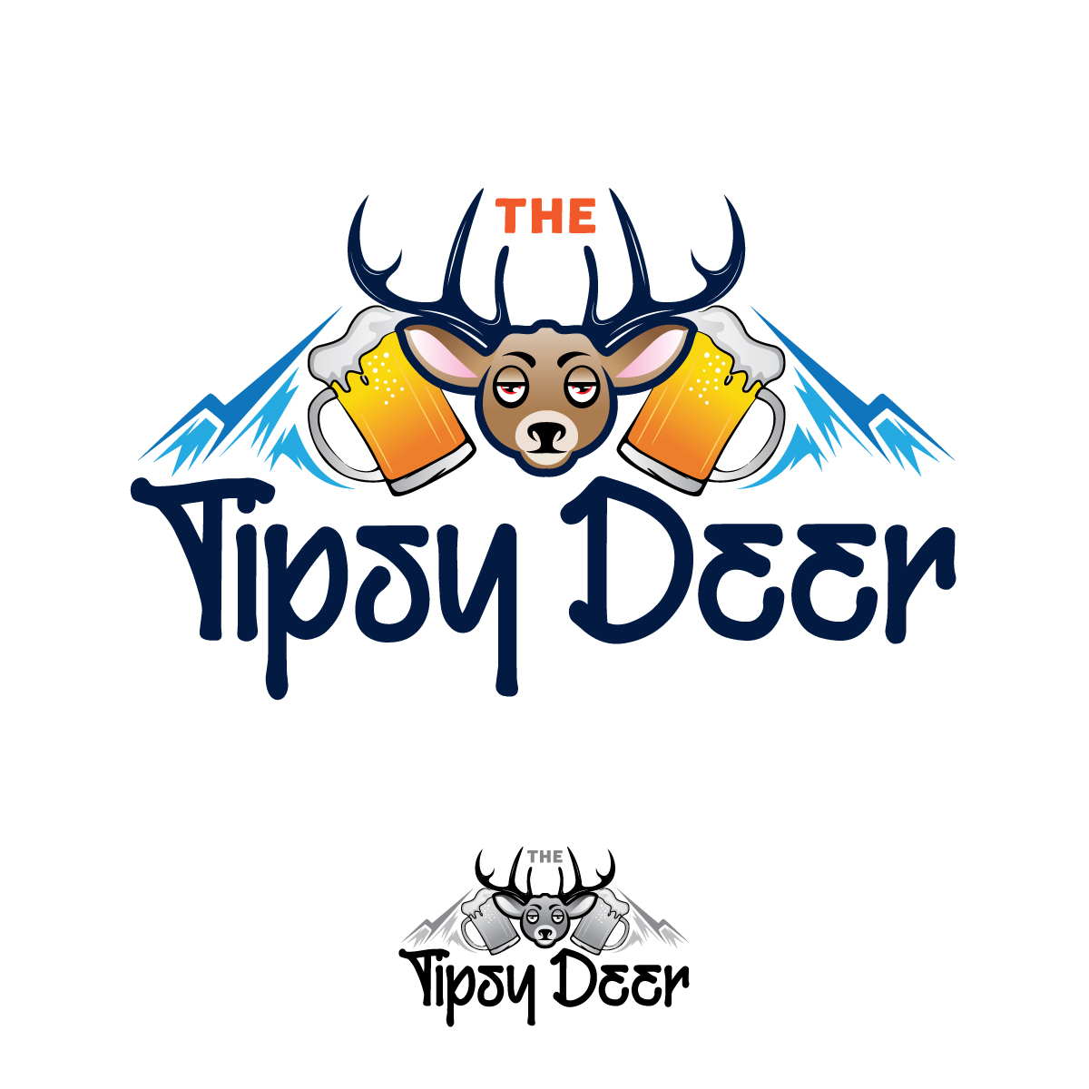 Design de Logo par Dhimant Maloo pour The Tipsy Deer | Design #34396290