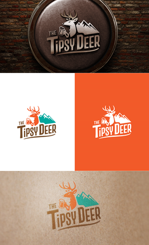 Design de Logo par GLDesigns pour The Tipsy Deer | Design : #34386898