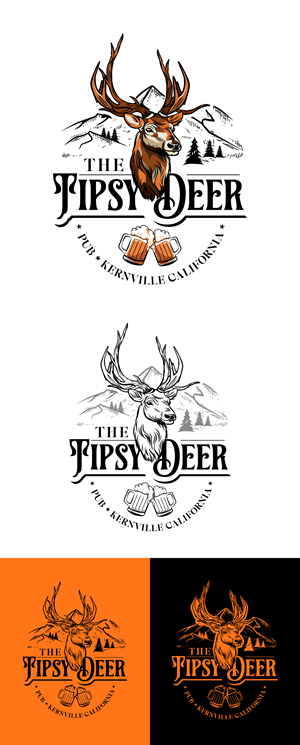 Design de Logo par debdesign pour The Tipsy Deer | Design : #34396406