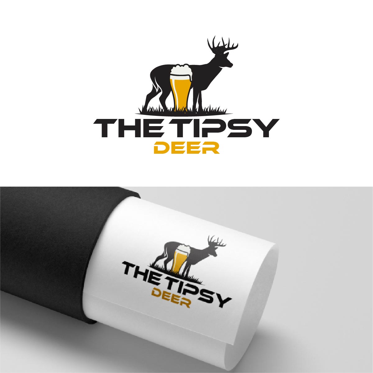 Logo-Design von fly  design für The Tipsy Deer | Design #34390367