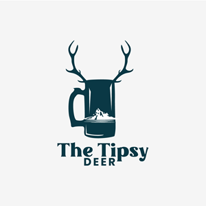 Logo Design by fly  design for The Tipsy Deer | Design: #34391155