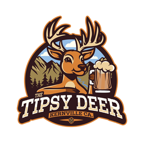Logo-Design von Cody Rostron für The Tipsy Deer | Design #34391755
