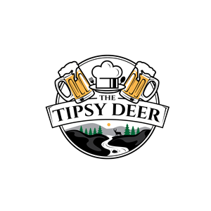 Logo-Design von geni für The Tipsy Deer | Design #34410532