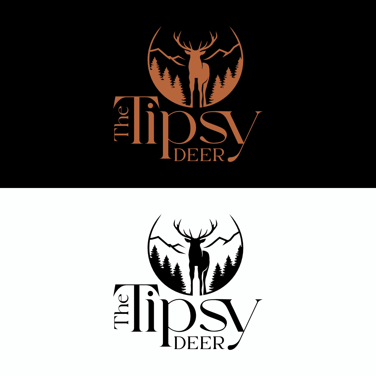 Diseño de Logo por Ashani Bhattacharya para The Tipsy Deer | Diseño #34394475