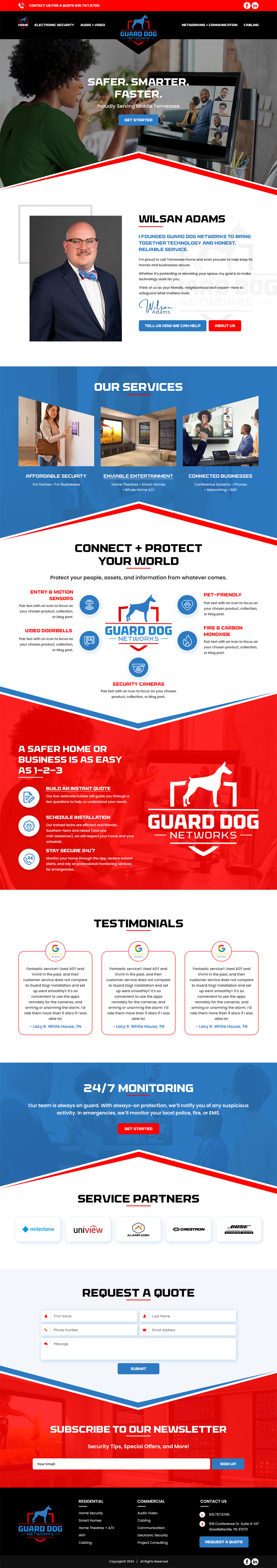 Web Design by Dreams Designs for Val Holden | Design #34392407