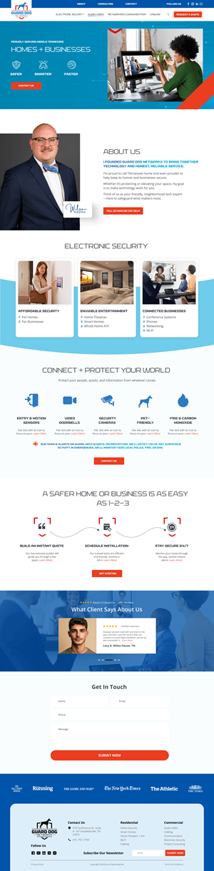 Web Design by TechWise for Val Holden | Design: #34406035