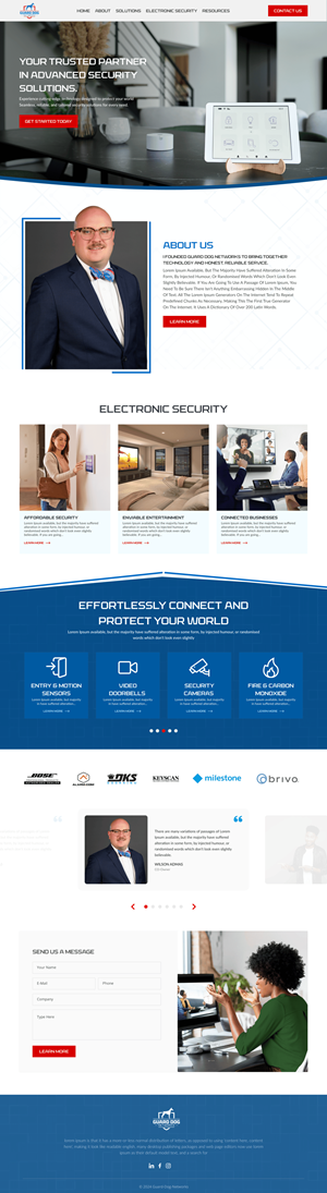 Web Design by TechWise for Val Holden | Design: #34411357