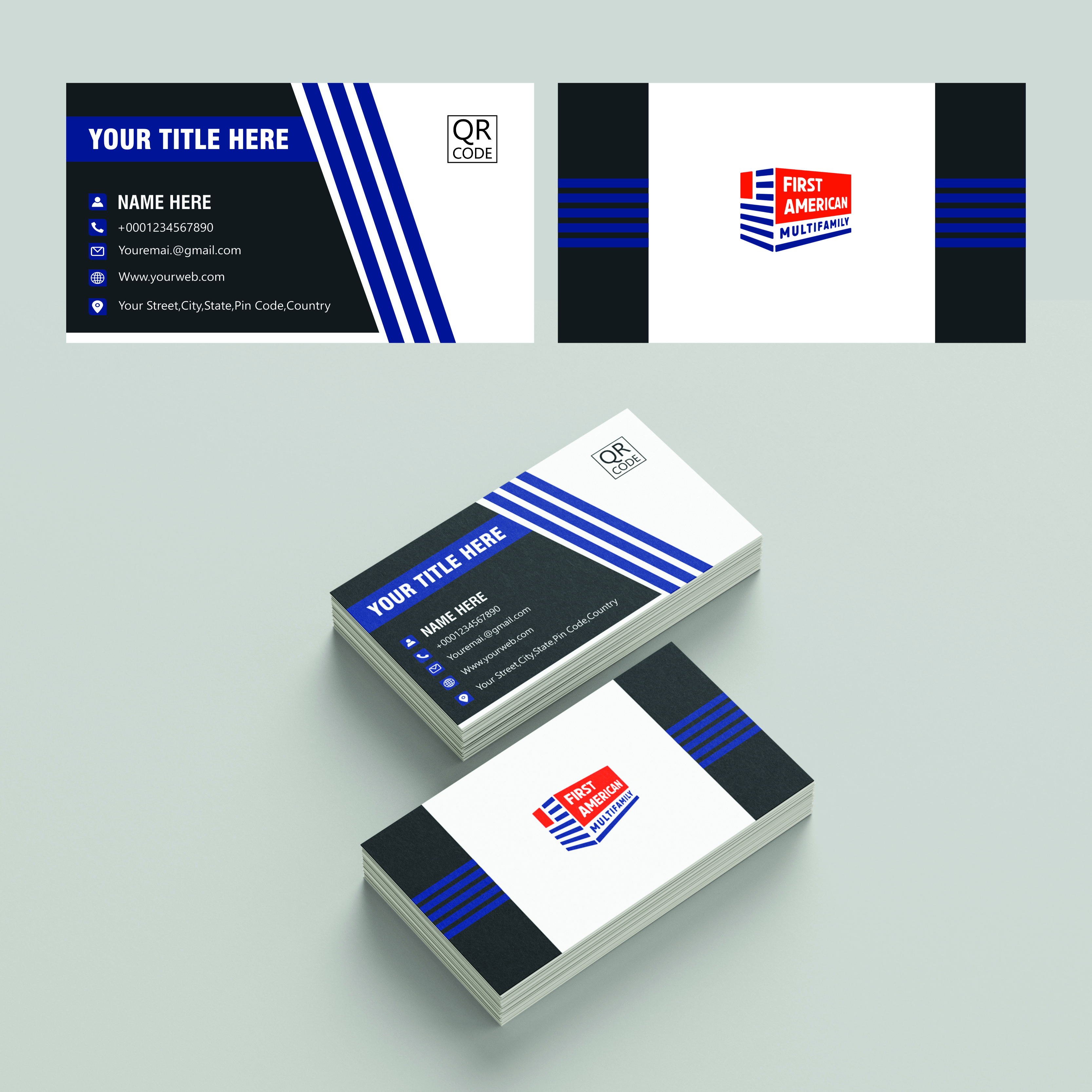 Business Card Design by SR Graphics G for this project | Design #34411577