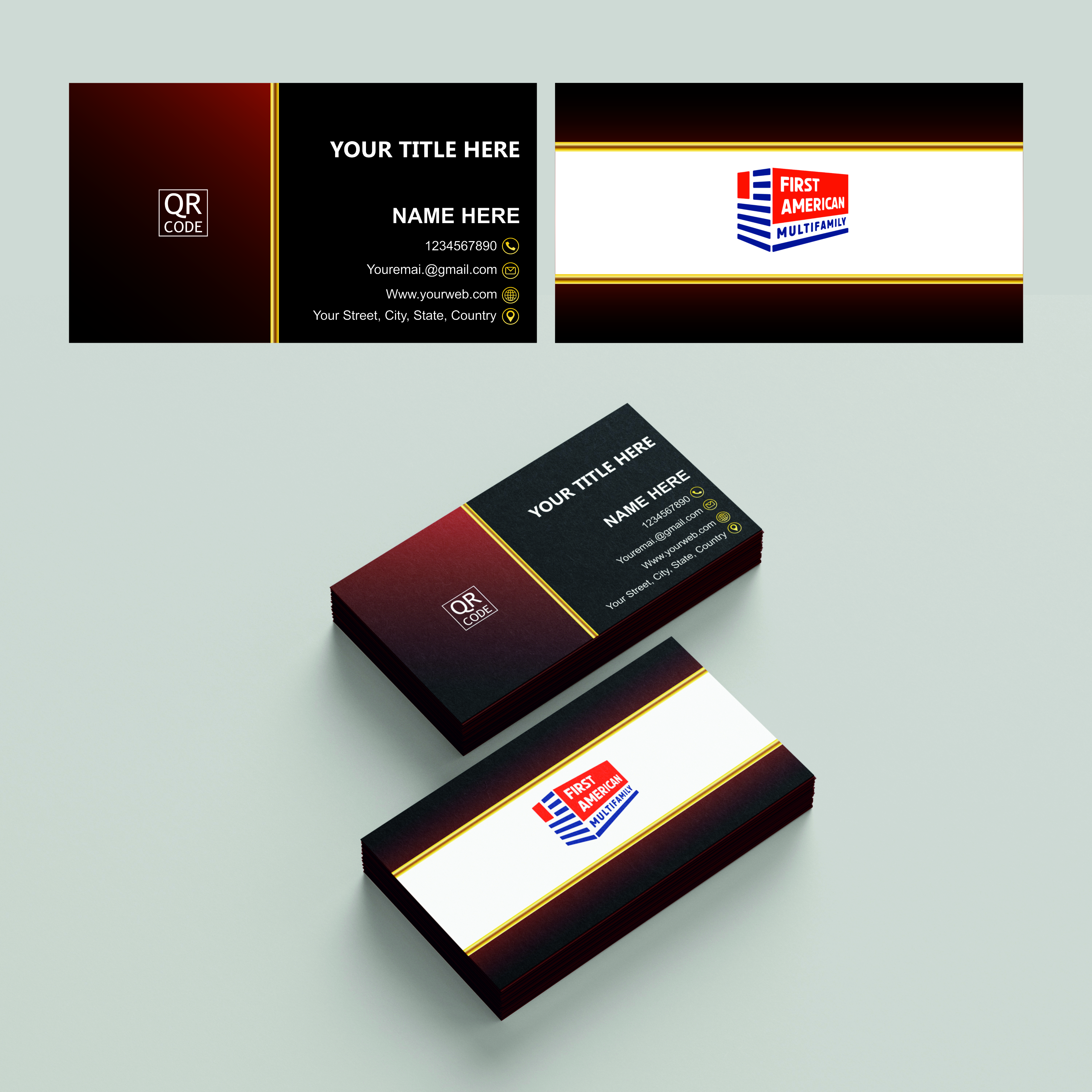 Business Card Design by SR Graphics G for this project | Design #34411596