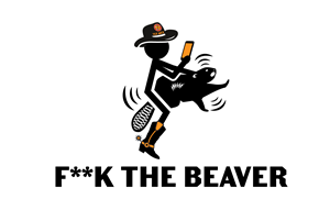 “F**k  The Beaver” company logo