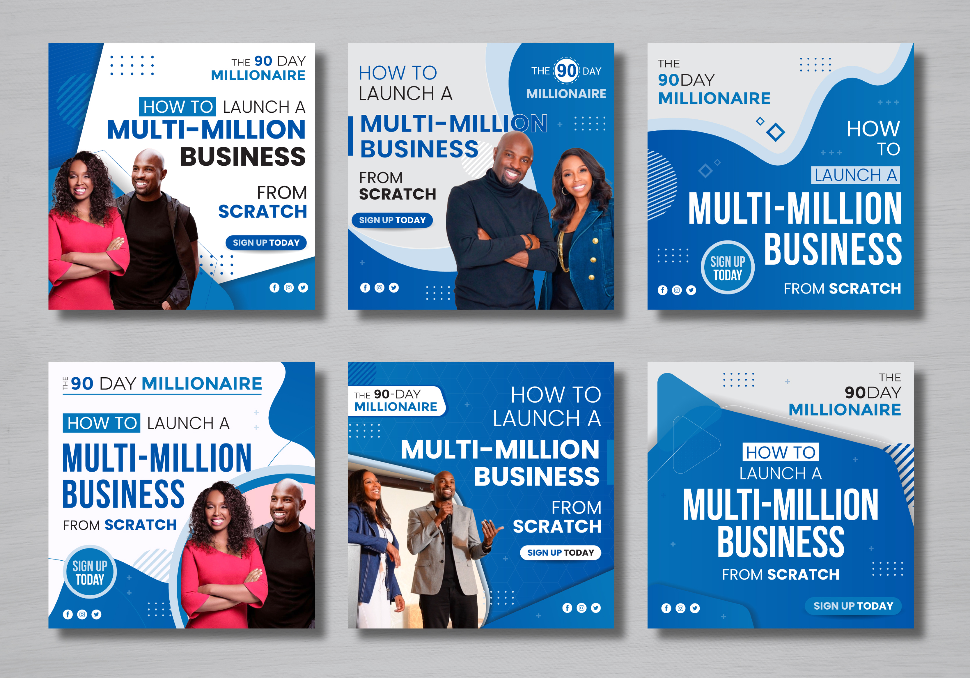 Banner Ad Design by artbitin for Adiva+Publishing | Design #34395148