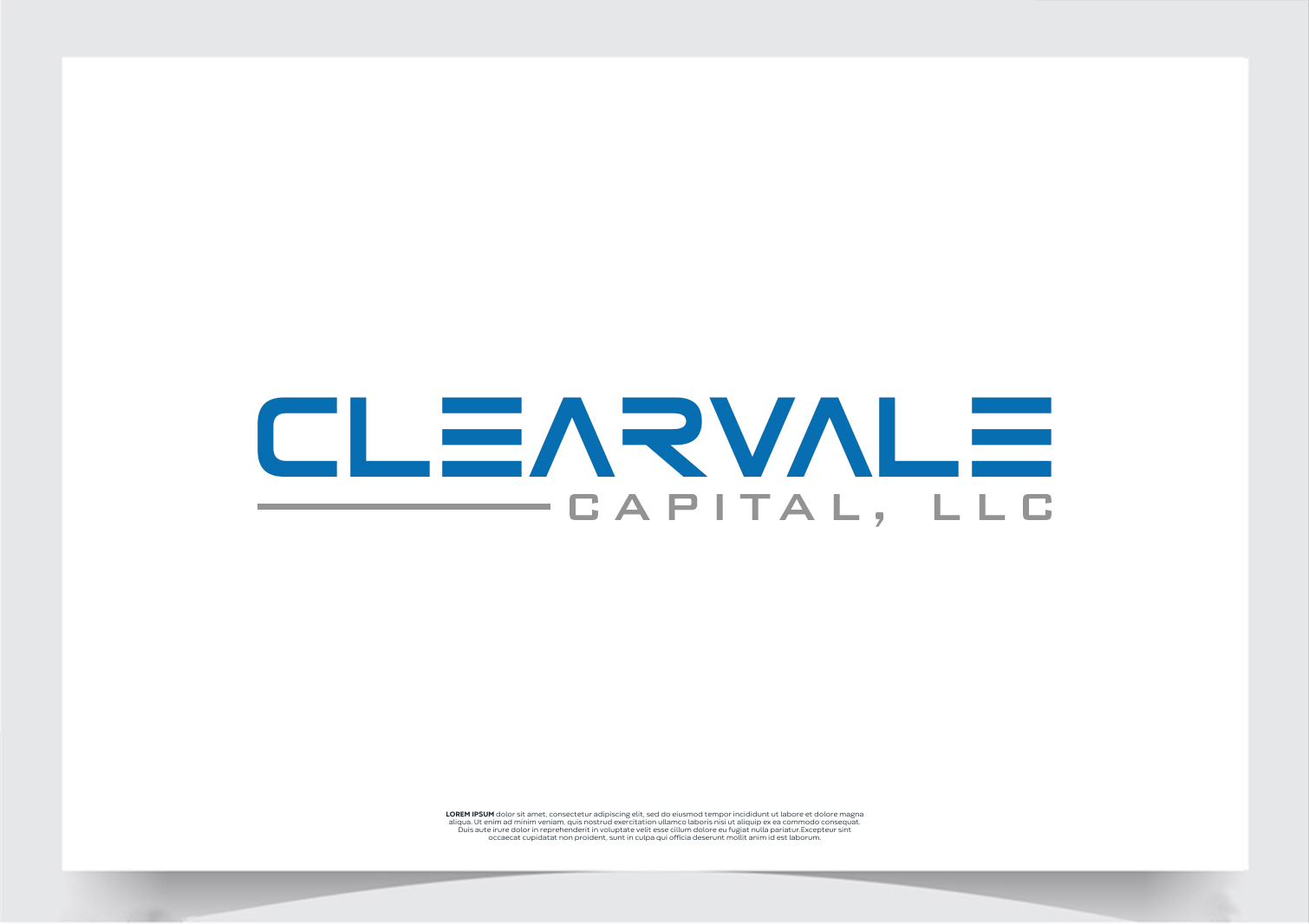 Design de Logo par Art-Gallery pour Clearvale Capital, LLC | Design #34406819