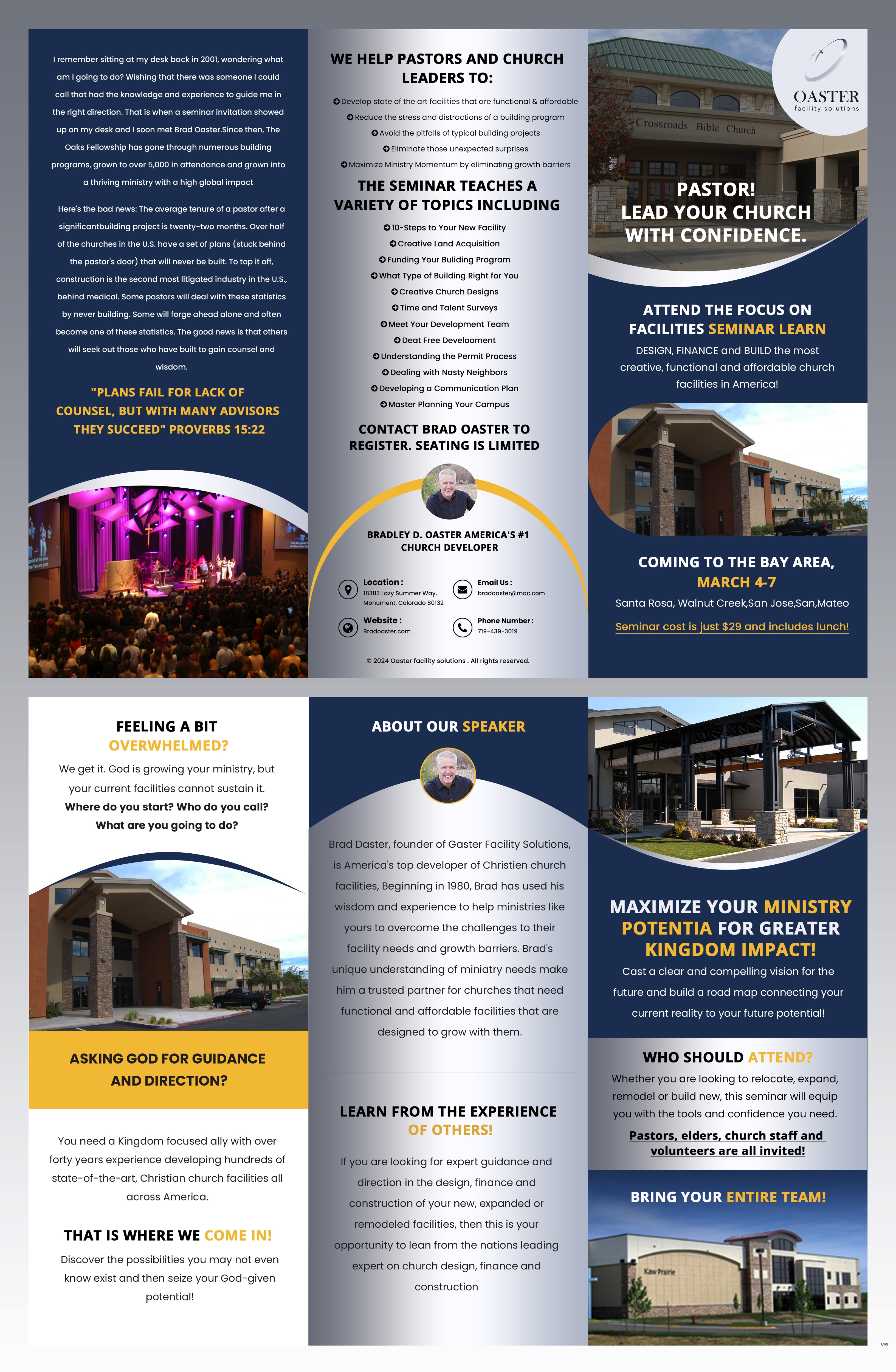 Flyer Design by pb for Oaster Facility Solutions | Design #34413120