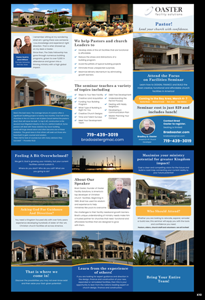 Diseño de Flyer por pb para Oaster Facility Solutions | Diseño: #34413123