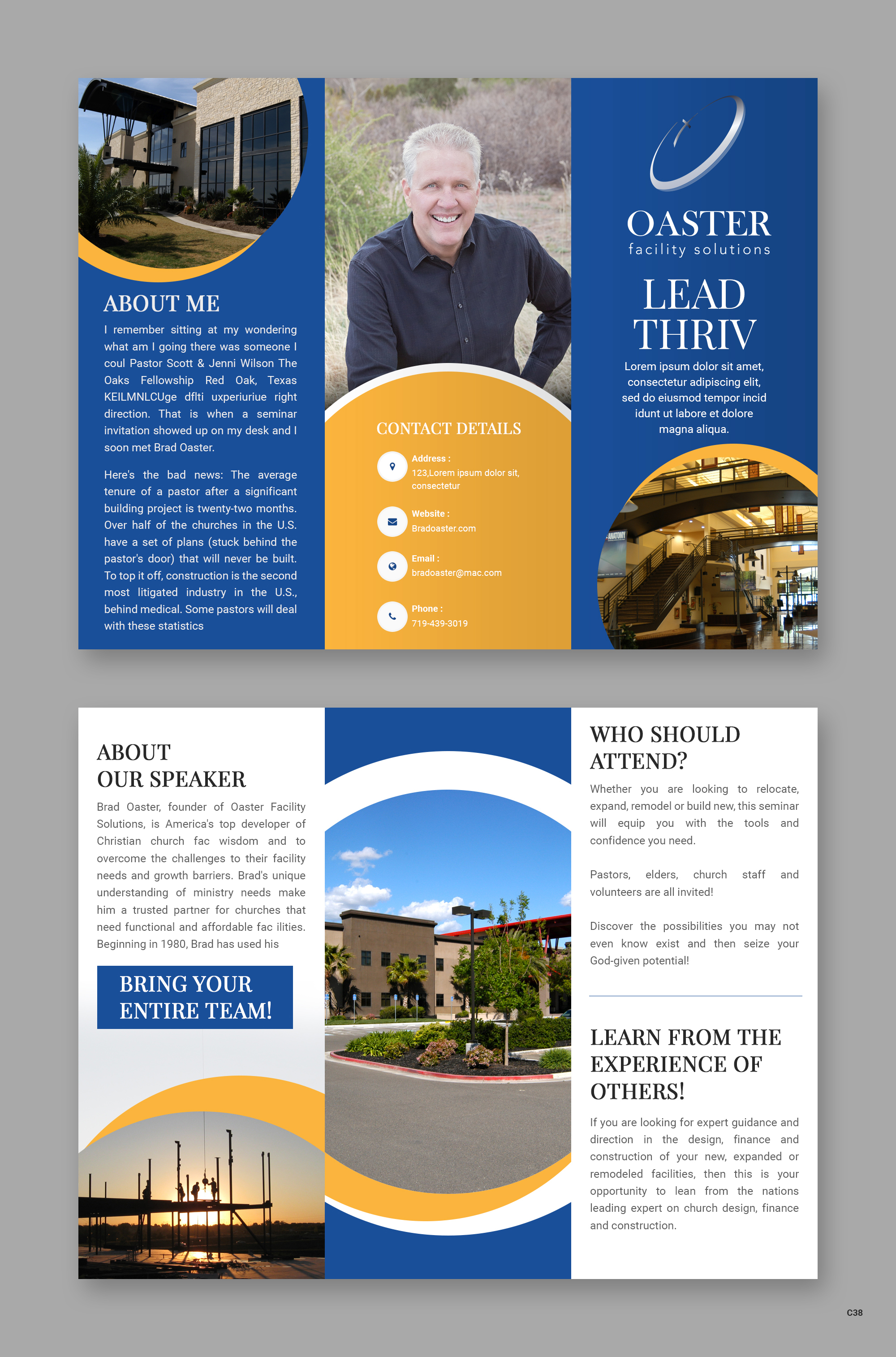 Diseño de Flyer por pb para Oaster Facility Solutions | Diseño #34413124