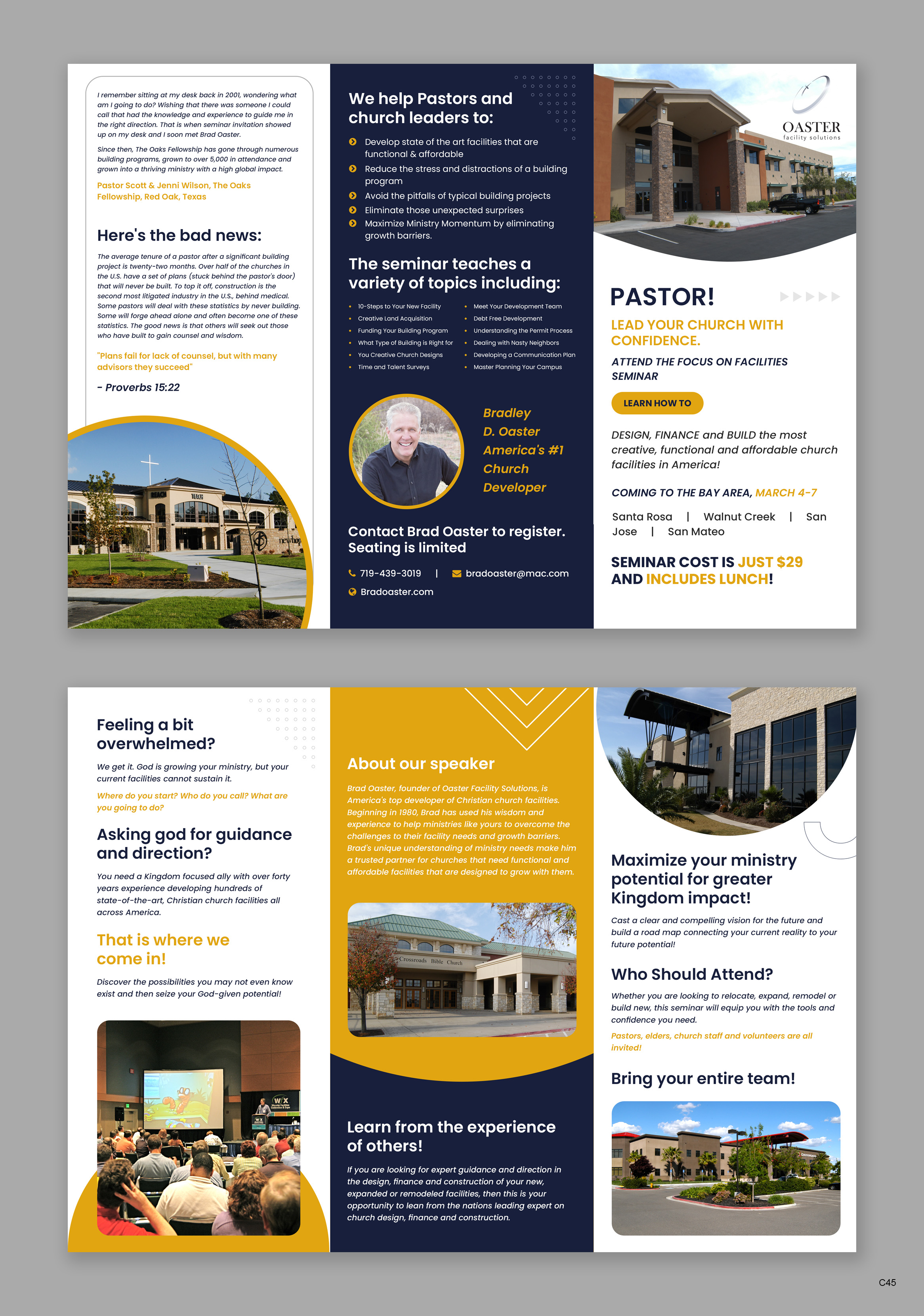 Diseño de Flyer por pb para Oaster Facility Solutions | Diseño #34413129