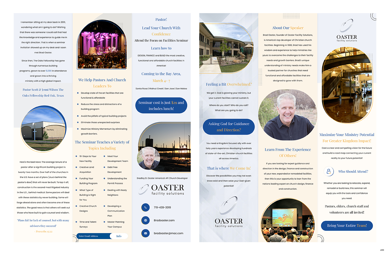 Diseño de Flyer por pb para Oaster Facility Solutions | Diseño #34417314