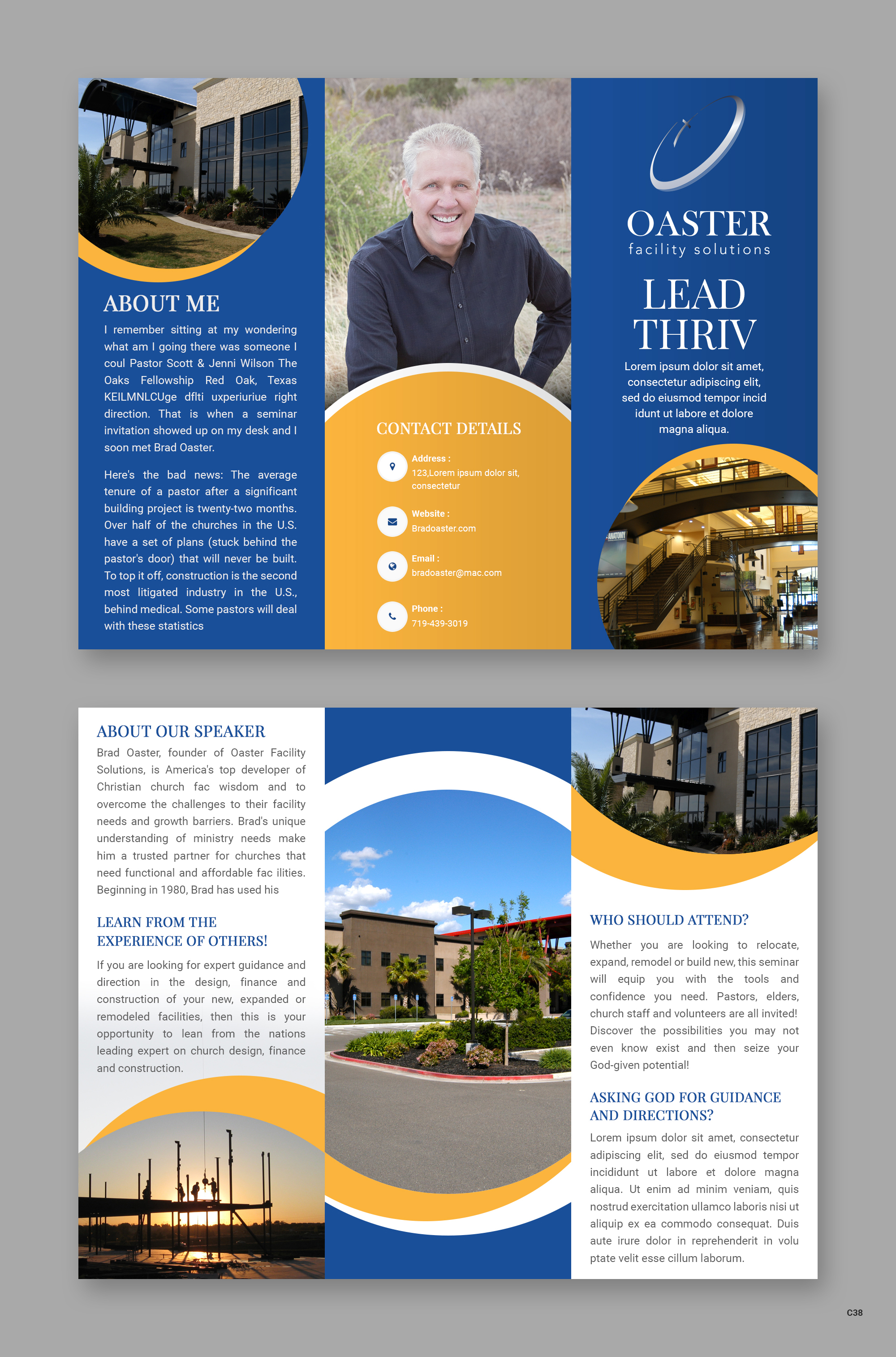 Diseño de Flyer por pb para Oaster Facility Solutions | Diseño #34417316