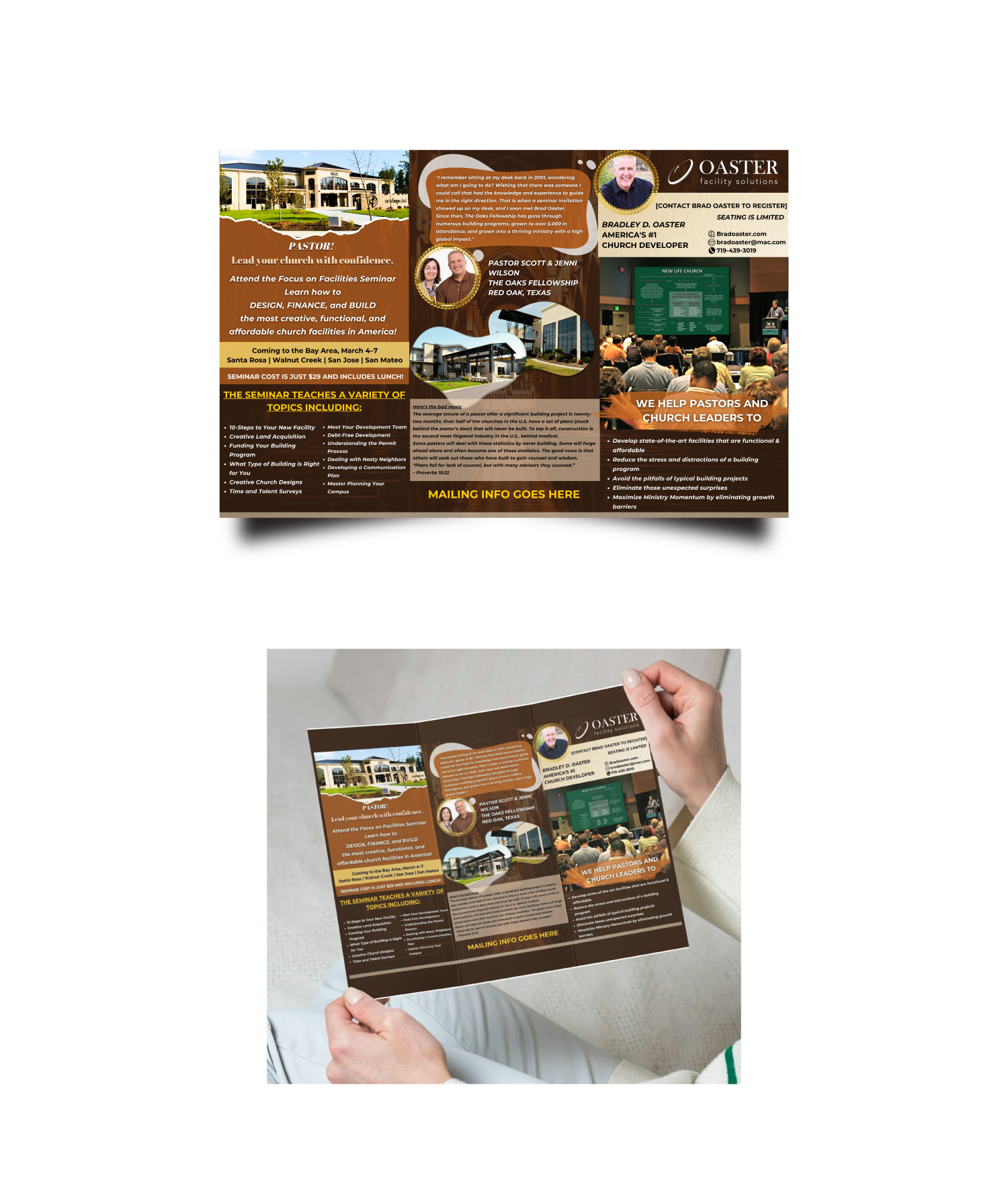 Diseño de Flyer por TheWebD para Oaster Facility Solutions | Diseño #34436208