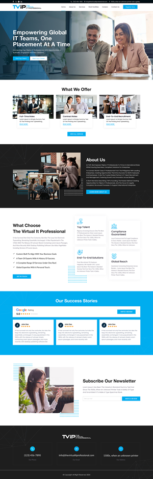 Web Design by IDesign1606 for this project | Design: #34438836