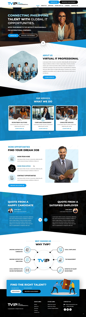 Web Design by pb for this project | Design: #34417336
