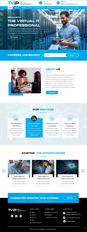 Web Design by pb for this project | Design: #34417337