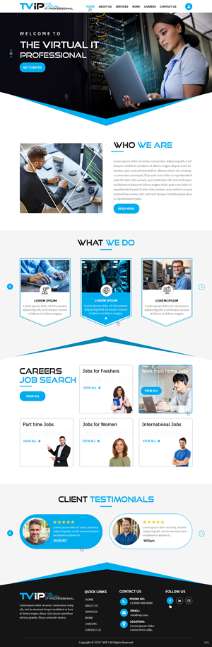 Web Design by pb for this project | Design: #34417343