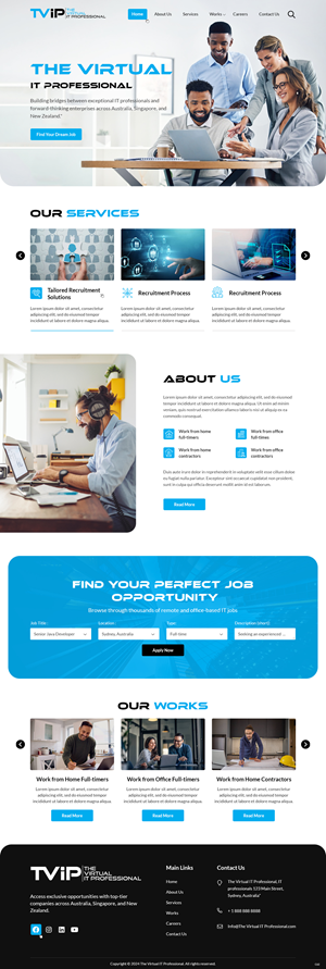 Web Design by pb for this project | Design: #34417346