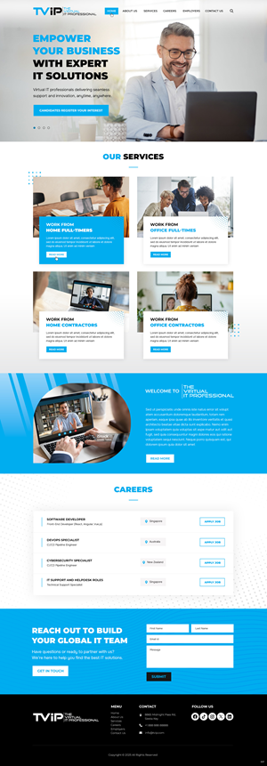Web Design by pb for this project | Design: #34417351