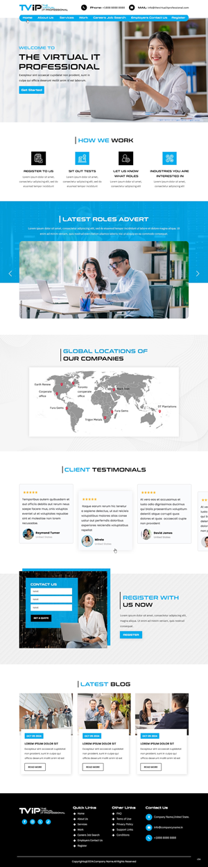 Web Design by pb for this project | Design: #34432721