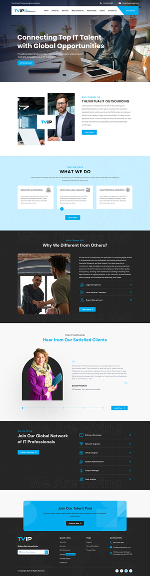 Web Design by Sbss for this project | Design: #34417655