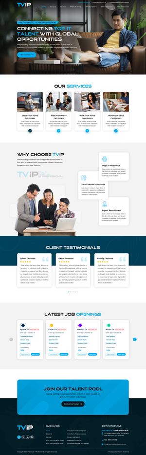 Web Design by Sbss for this project | Design: #34422094
