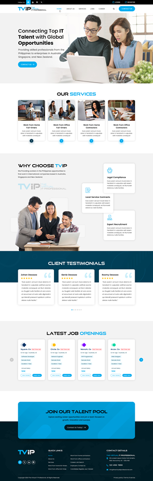 Web Design by Sbss for this project | Design: #34422095