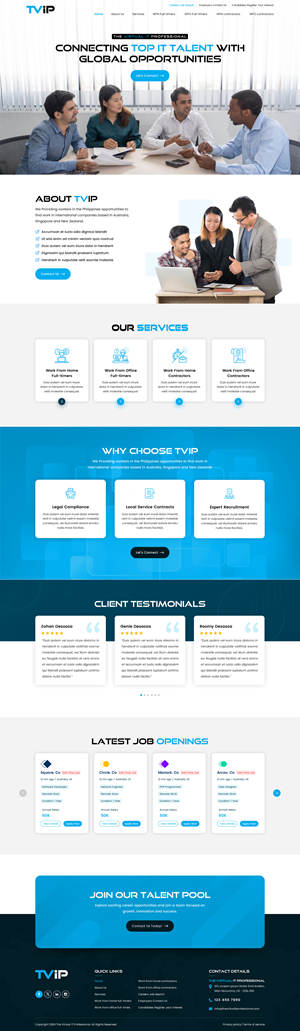 Web Design by Sbss for this project | Design: #34422277