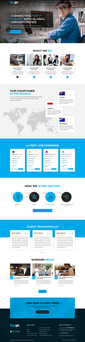 New business needs it's first website designed and coded for Wordpress