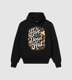 Diseño de Camiseta por Lumen Branding para The Hive Donut Hut | Diseño: #34428325