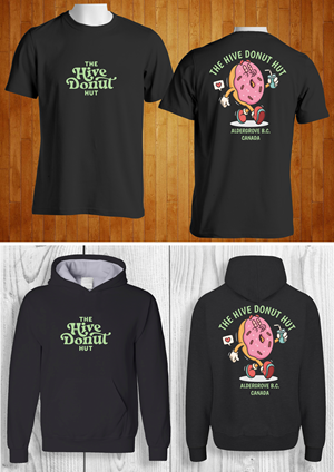 Diseño de Camiseta por MangkuJiwo para The Hive Donut Hut | Diseño: #34435509