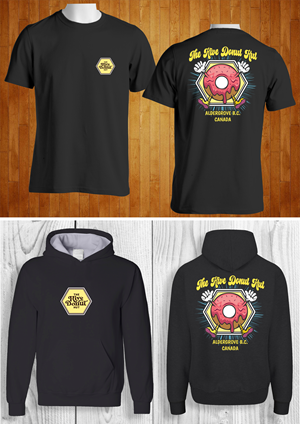Diseño de Camiseta por MangkuJiwo para The Hive Donut Hut | Diseño: #34437424