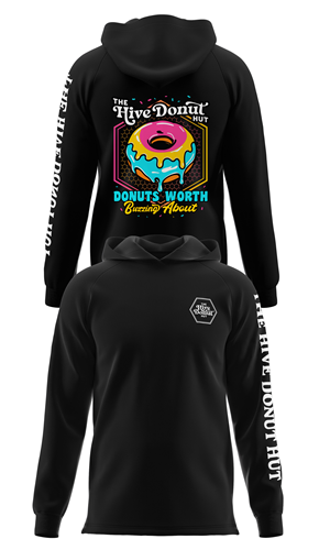 T-shirt Design by Karim Craft for The Hive Donut Hut | Design: #34438593