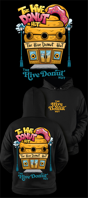 Diseño de Camiseta por mounir.co para The Hive Donut Hut | Diseño #34413839