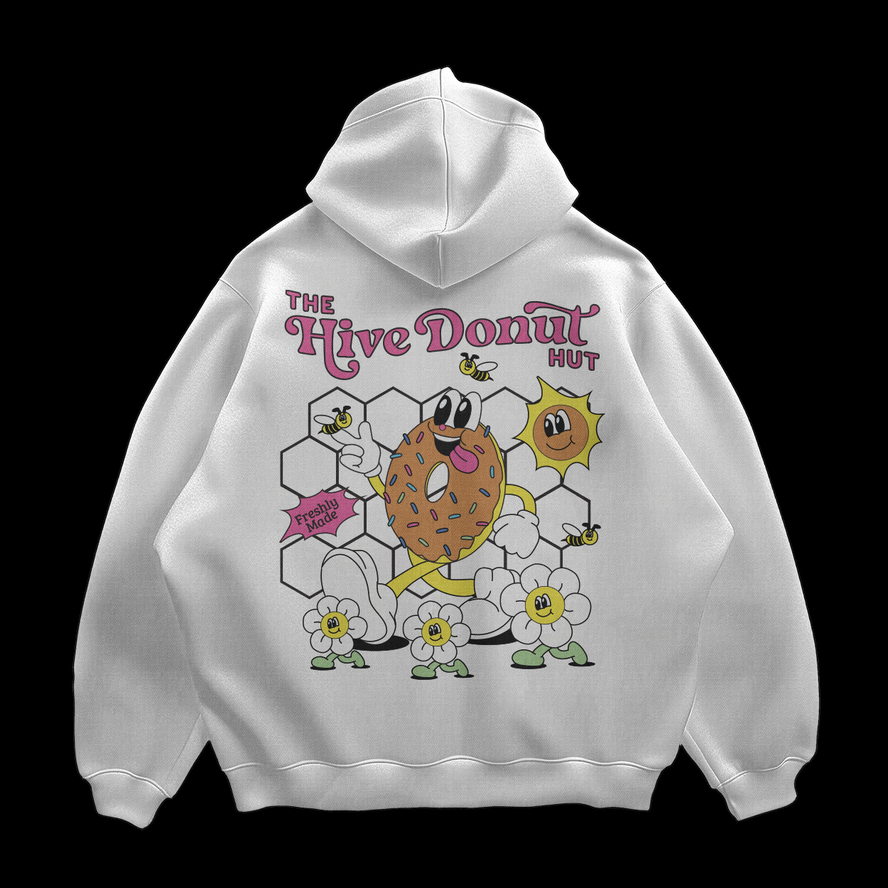 T-shirt Design by 1437works for The Hive Donut Hut | Design #34431564