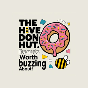 Diseño de Camiseta por echosaputro para The Hive Donut Hut | Diseño: #34437369