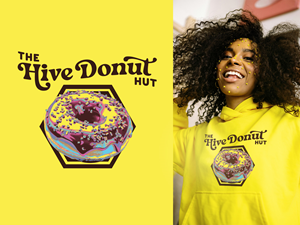 Diseño de Camiseta por MNM para The Hive Donut Hut | Diseño #34438230