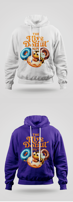 T-shirt Design by onurg for The Hive Donut Hut | Design: #34425201