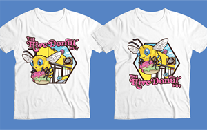 Diseño de Camiseta por Yakuza20 para The Hive Donut Hut | Diseño: #34444443